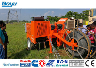 TY90 Cummins Engine Max Pull 100kN Hydraulic Cable Pulling Machine