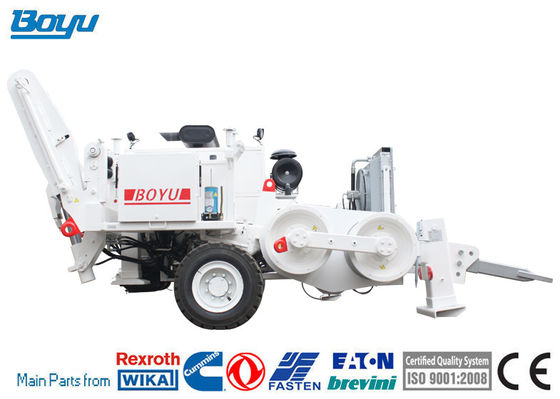 600mm Pulling Wheel Diameter Hydraulic Puller Machine For Overhead Stringing