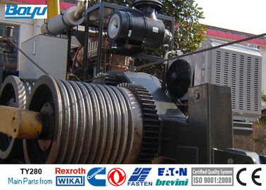 28 Ton Hydraulic Tension Stringing Equipment With High Power 280kN