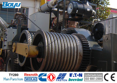 28 Ton Hydraulic Tension Stringing Equipment With High Power 280kN