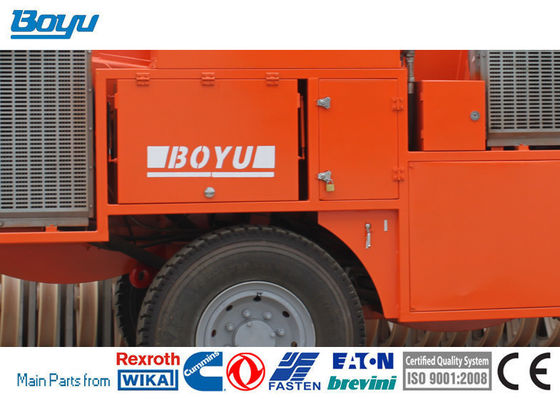 2x80kN 1x160kN Water Cooling Hydraulic Tension Stringing Equipment