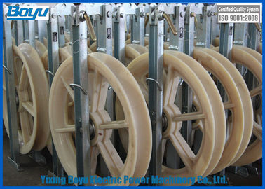 916x110 One Nylon Wheels Diameter 916mm Load 50kN Conductor Pulley Tackle Stringing Blocks