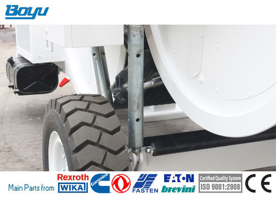 120kn Hydraulic Cable Tensioner Power Line Stringing Equipment 97kw / 2500rpm Rated Power